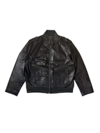 ARMA 'R.C.A.F. Legend' Dark Brown Genuine Leather Aviator Bomber Jacket