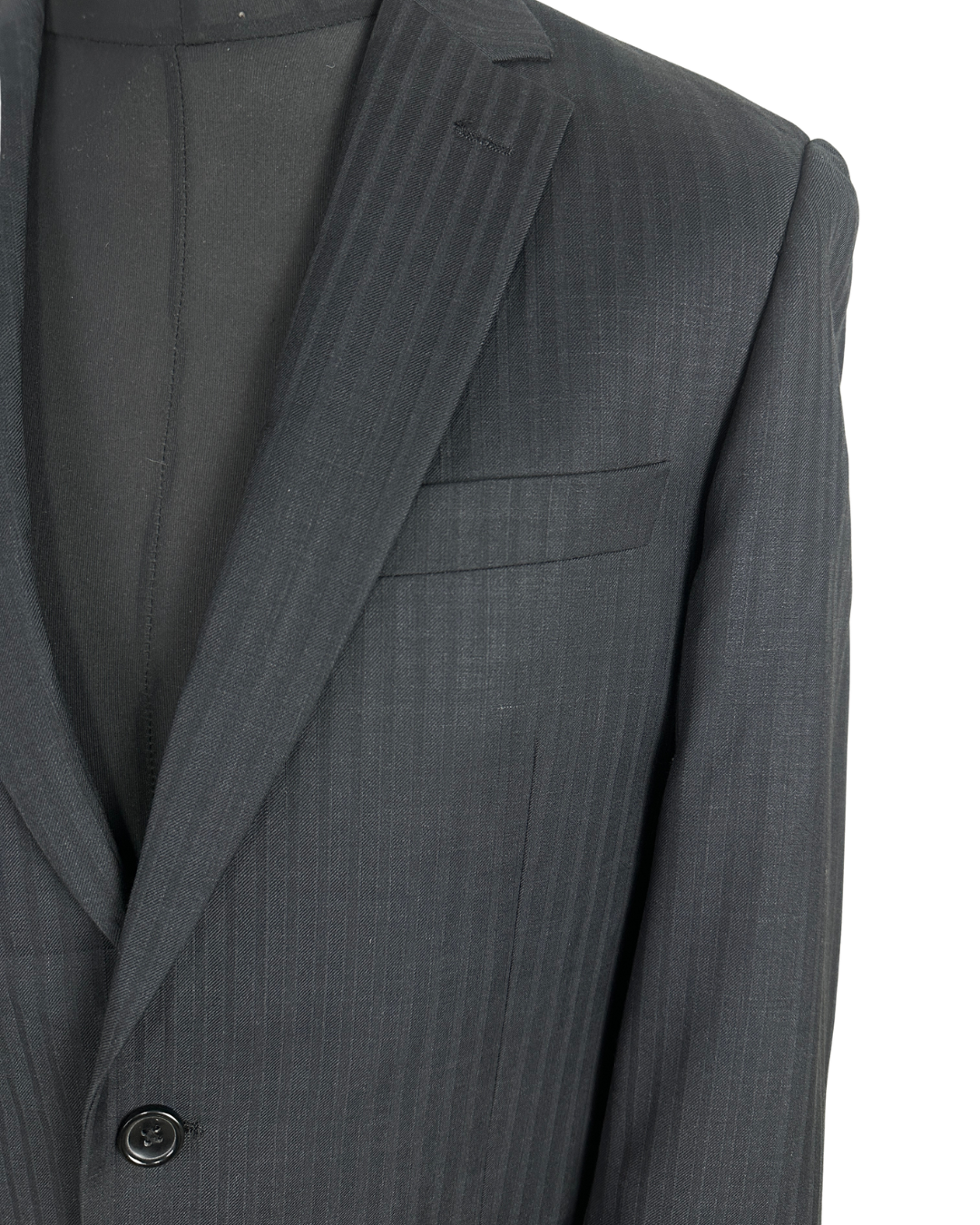 Marcus Hill Pinstripe Blazer
