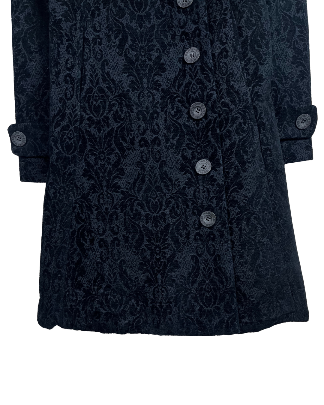 Desigual Women's Floral Pattern Coat - EU 36