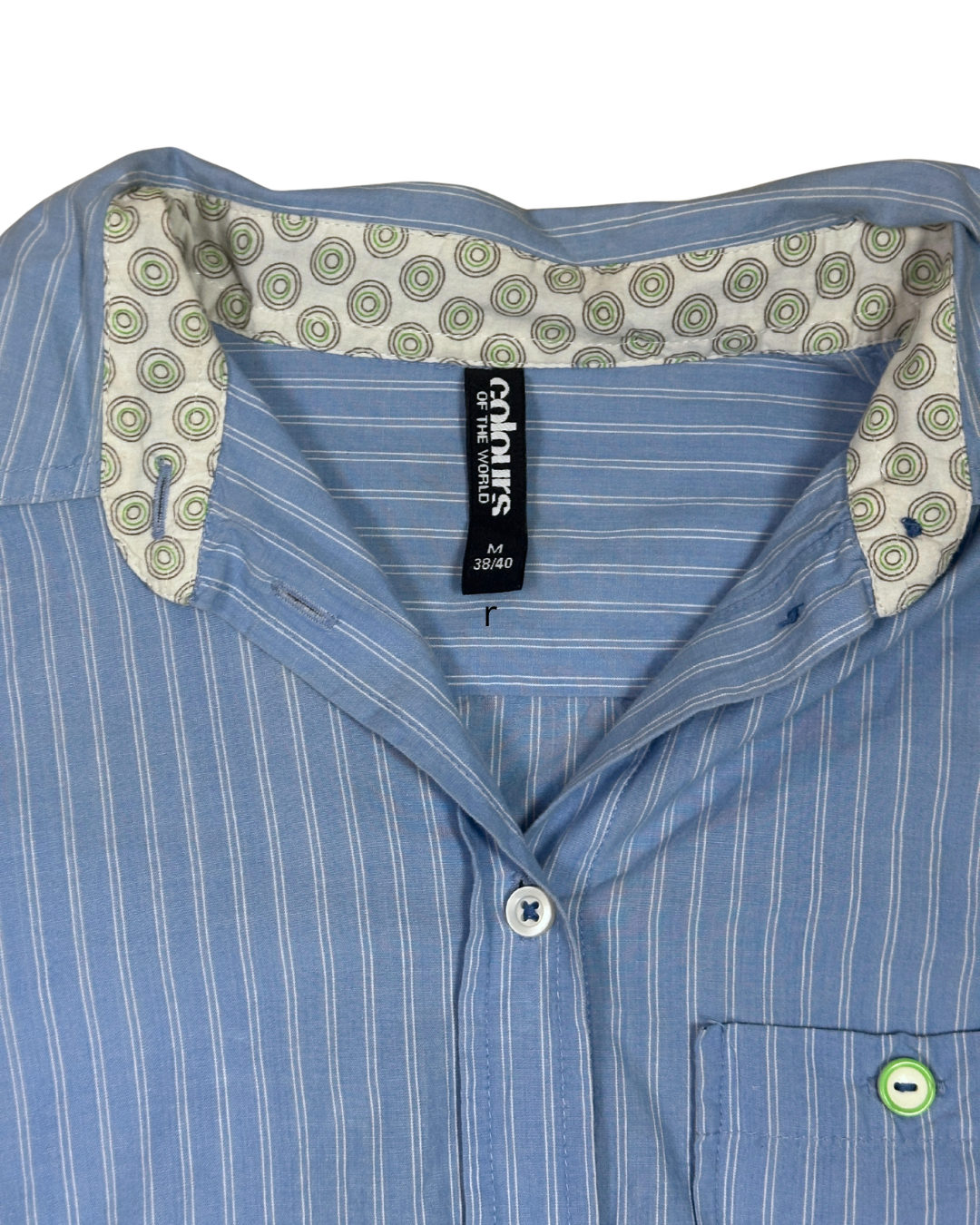 Colours of the World Long Sleeve Fitted Women's Shirt - Medium