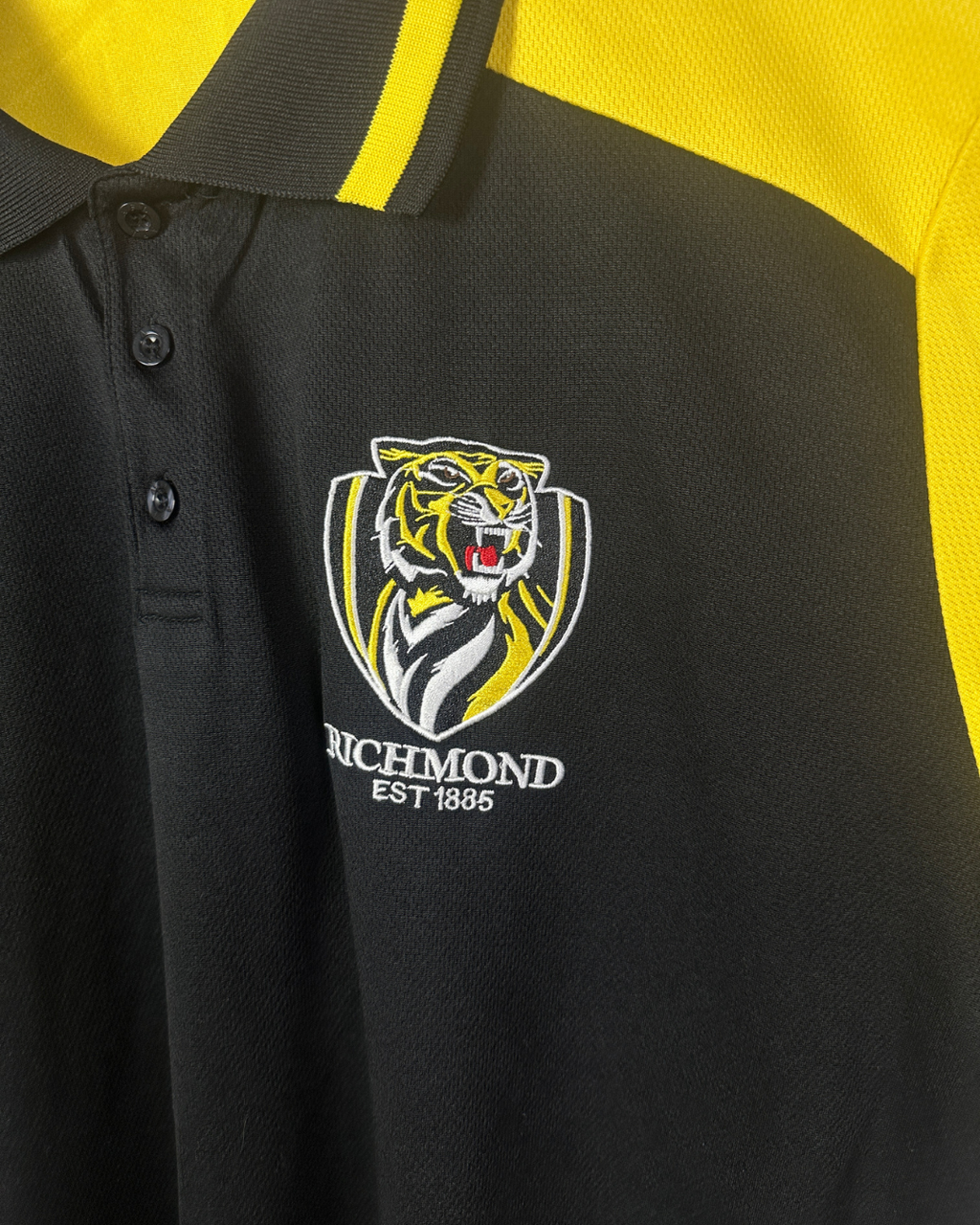 Official AFL Richmond Football Club Polo 2XL