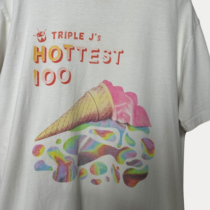 2018 Triple J's Hottest 100 Graphic T-shirt Medium