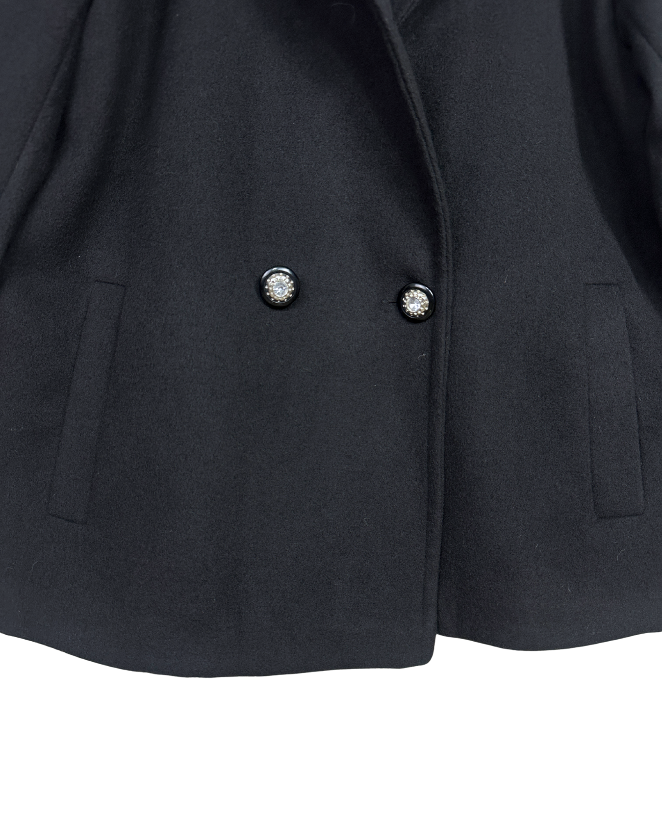 Vintage Women's Military Style Double Breasted Blazer