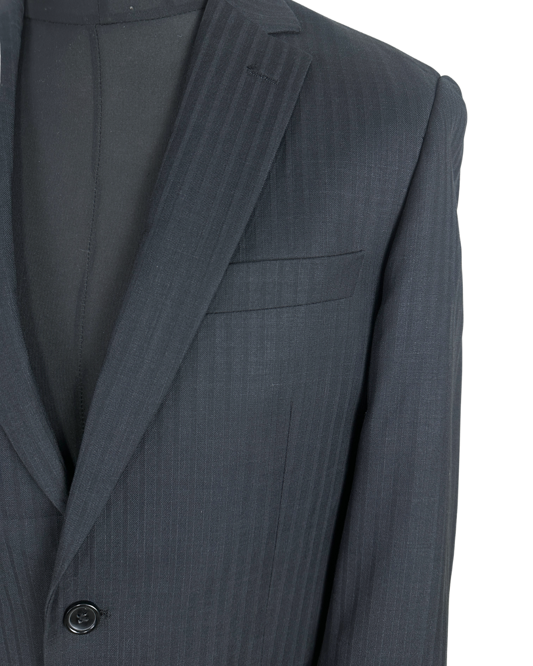 Marcus Hill Pinstripe Blazer