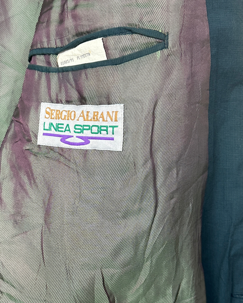 Vintage Sergio Albani Double Breasted Blazer - 52