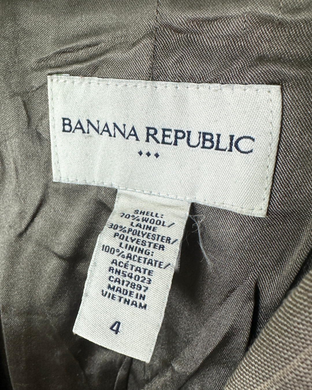 Banana Republic Wool Blend Women's Blazer