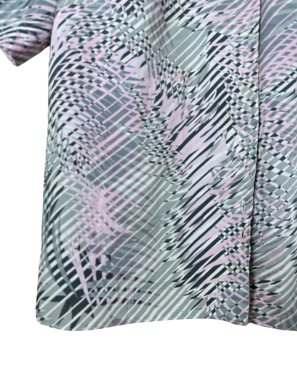 Vintage Abstract Geo Print Shirt