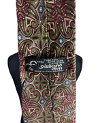 Paisley Necktie 8 cm