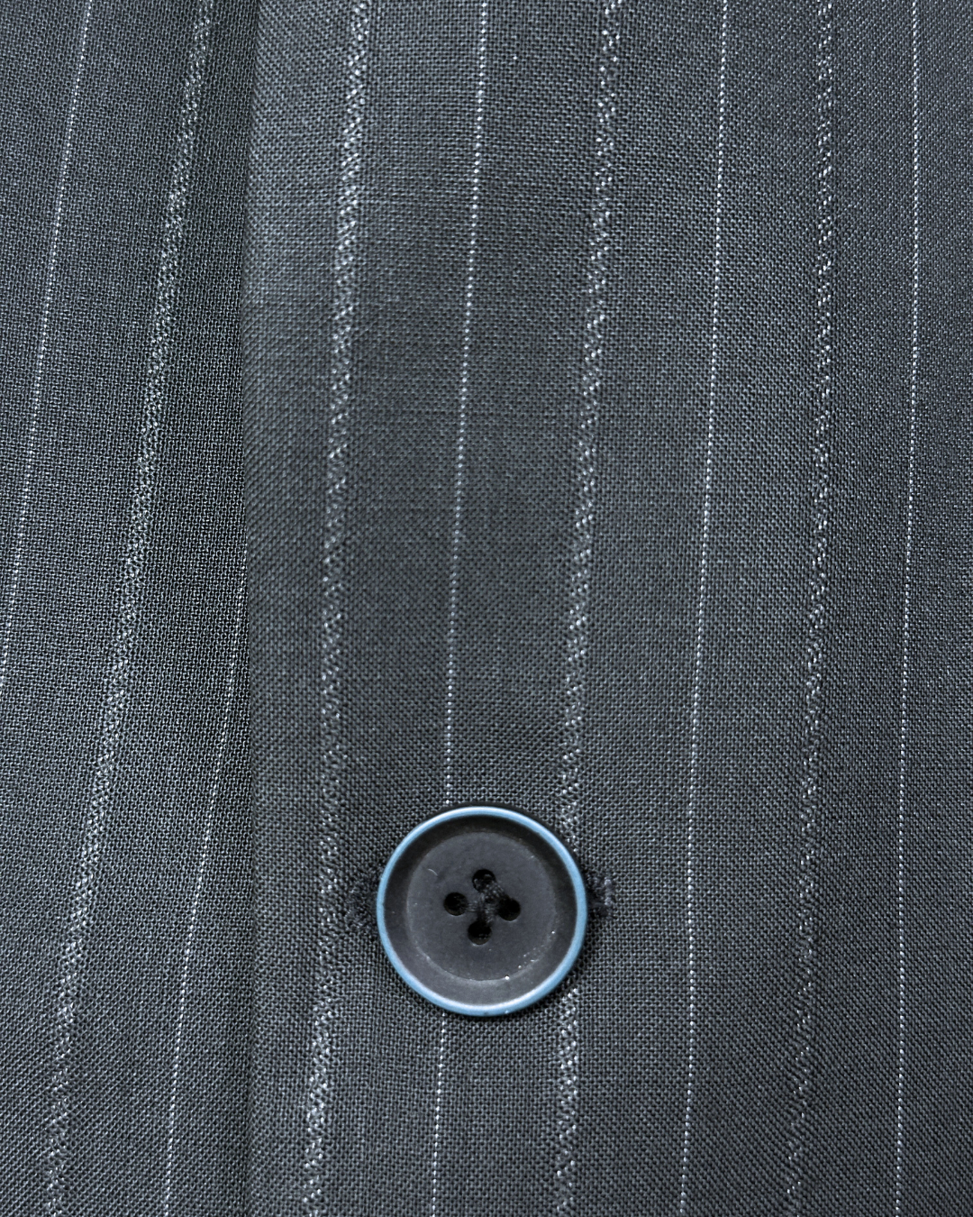 2000s Pierre Cardin Paris Pinstripe Wool Full Suit - Size 54