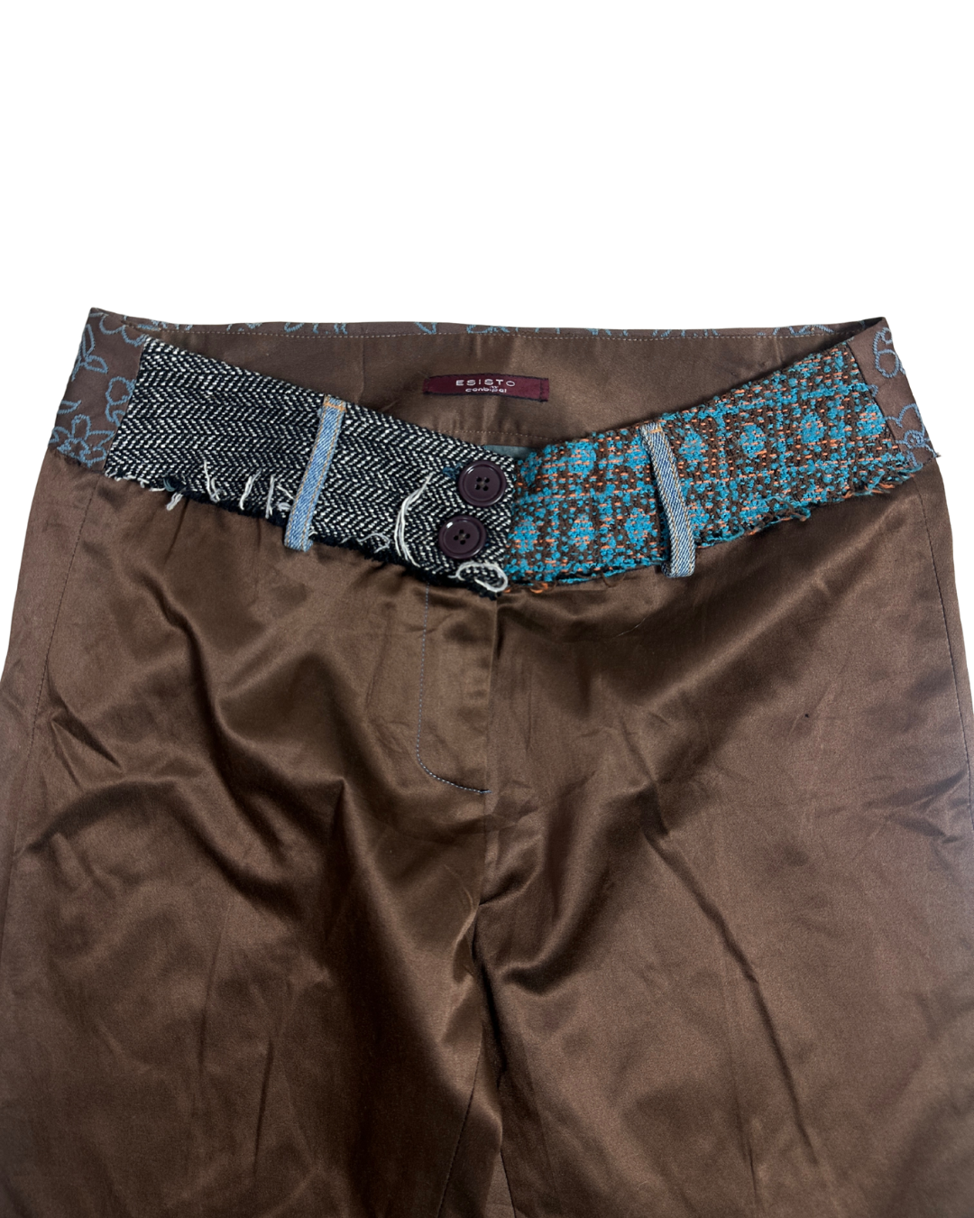 Vintage Esisto Wool Trim Women's Pants