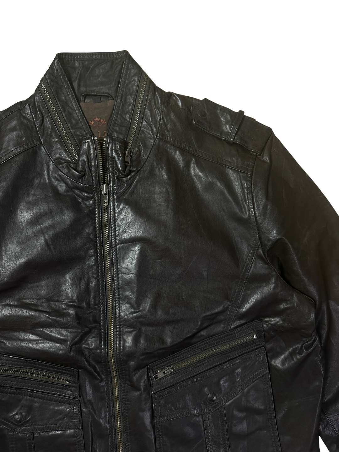ARMA 'R.C.A.F. Legend' Dark Brown Genuine Leather Aviator Bomber Jacket