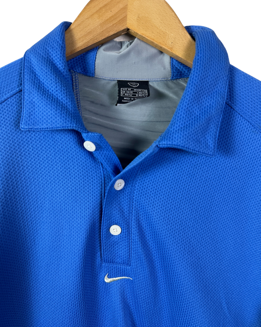Nike Golf Blue Dri-FIT Polo Shirt Men’s Medium