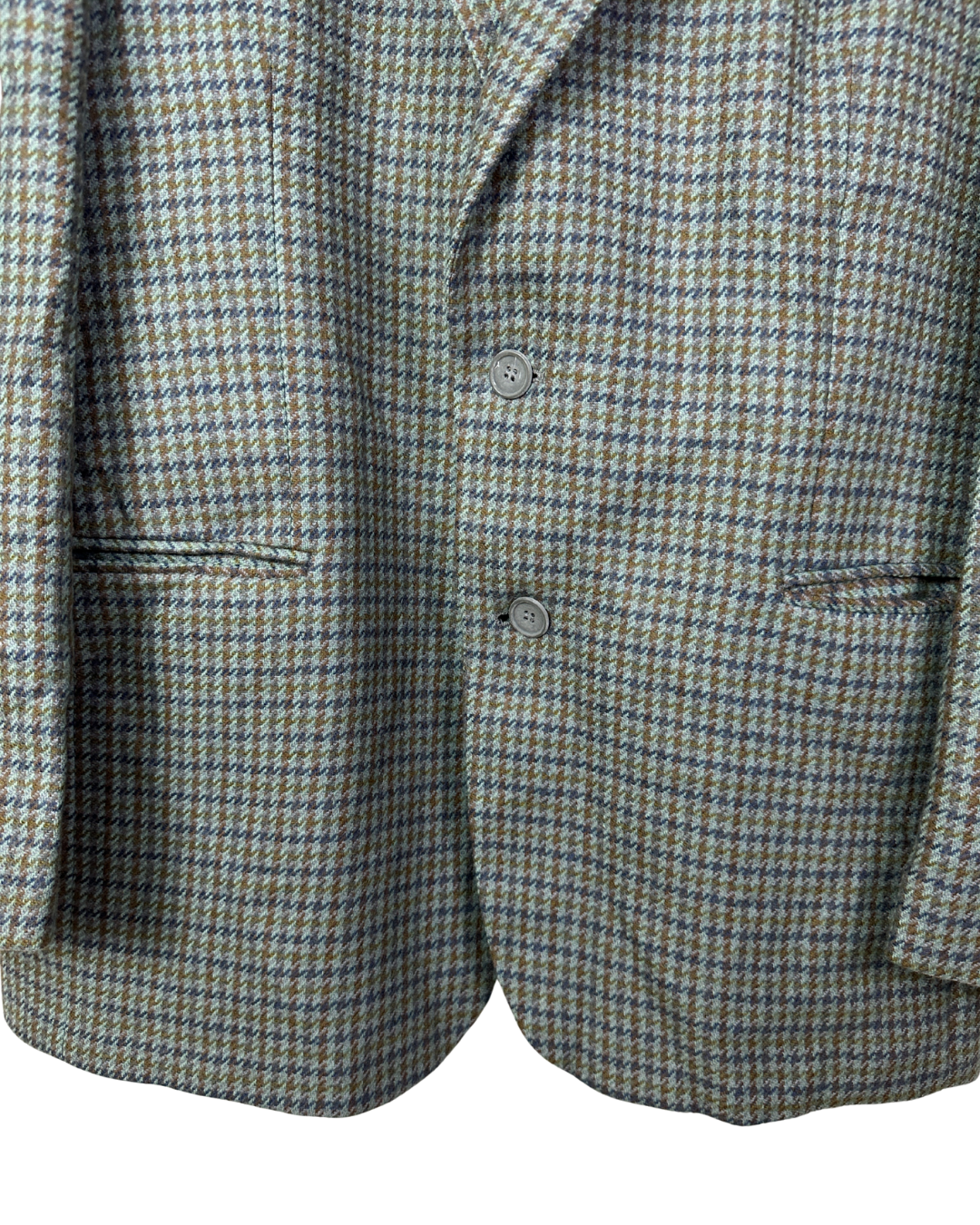 Vintage Sartoria Lord Checkered Wool Blazer - 52