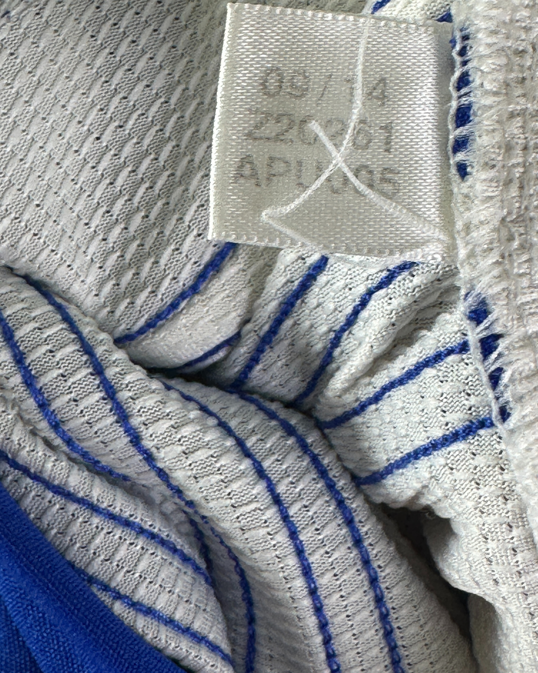 2014 Adidas Blue/white KGC FC Football Shirt Jersey - Medium