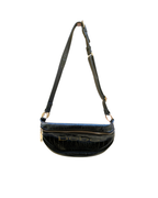Bebe Josephine Croco Convertible Sling Belt Bag