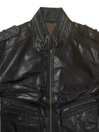 ARMA 'R.C.A.F. Legend' Dark Brown Genuine Leather Aviator Bomber Jacket