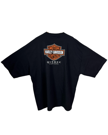 2000 Harley-Davidson Québec Shirt  Oversized 2XL
