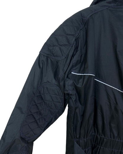 Nylon Moto Jacket Large