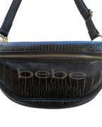 Bebe Josephine Croco Convertible Sling Belt Bag