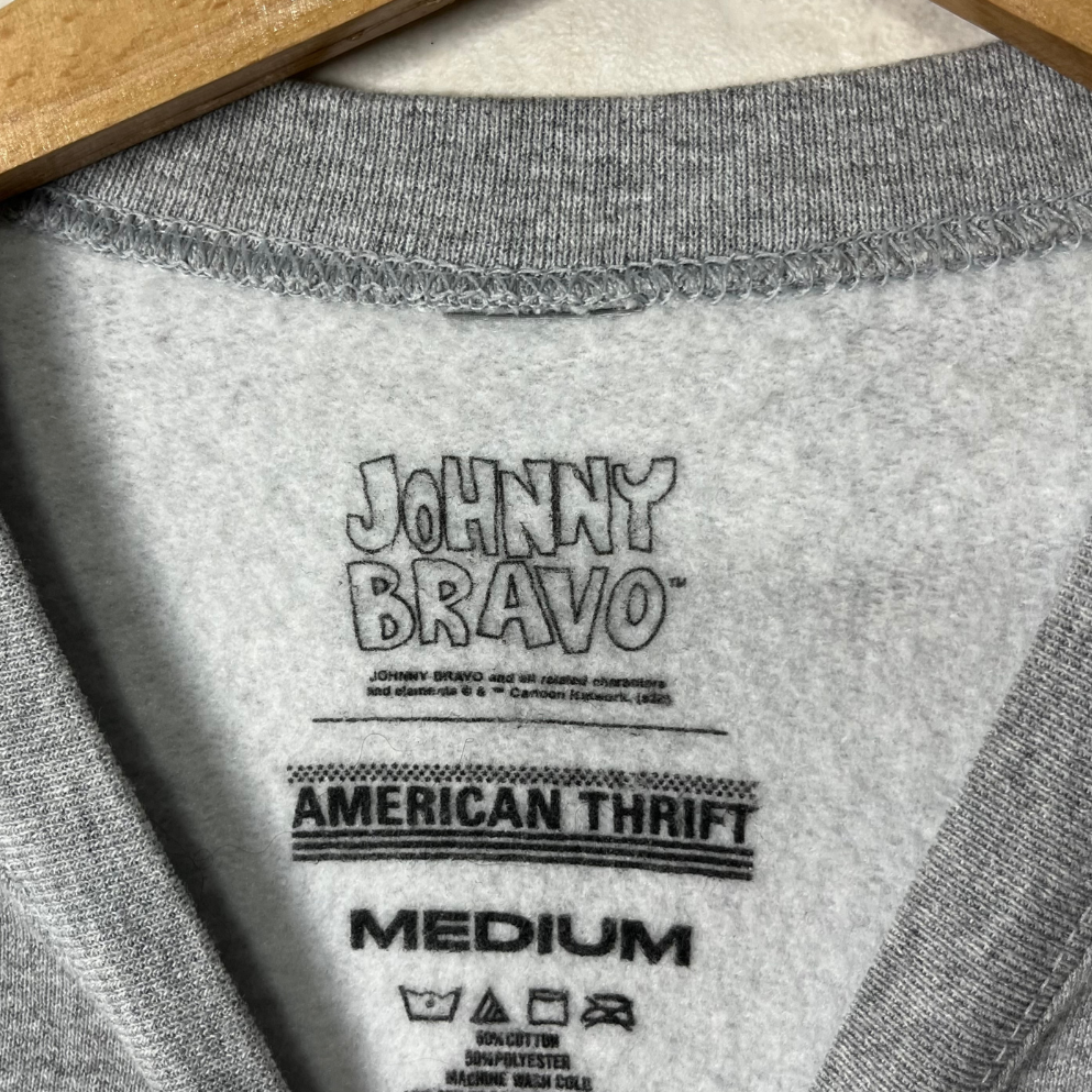 Johnny Bravo Sweatshirt Medium