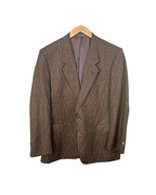 Vintage Pierre Balmain Plaid Blazer - XL