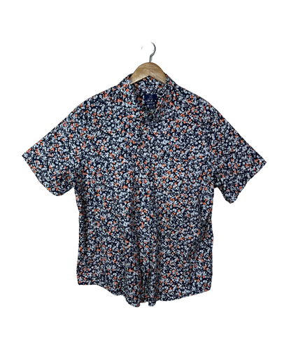 George Classic Fit Floral Shirt 2XL