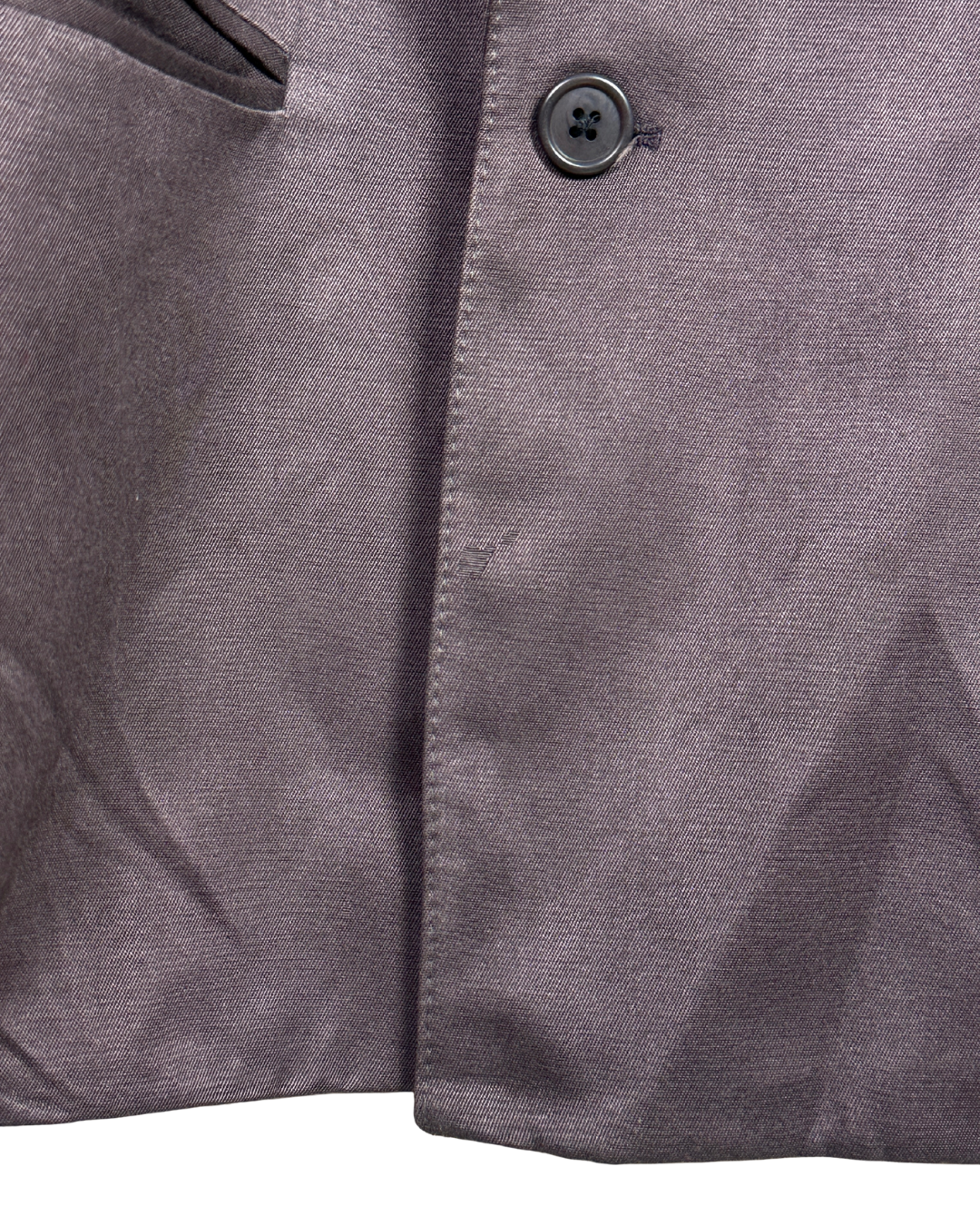 Vintage 90s Palazzo Men's Fashion Burgundy Double Breasted Blazer - XL