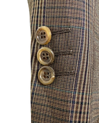 Vintage Pierre Balmain Plaid Blazer - XL