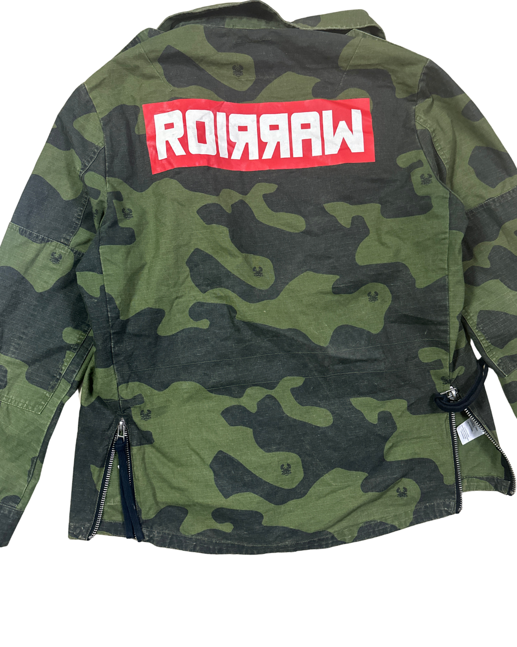 Warriors Camo Print Jacket