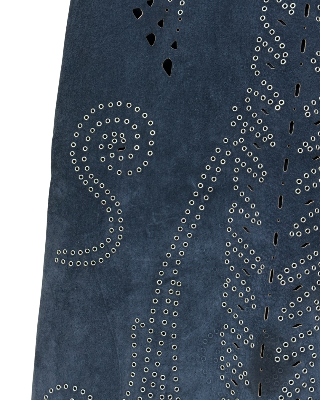 Zara Suede Embellished Shift Dress XS