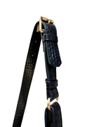 Bebe Josephine Croco Convertible Sling Belt Bag