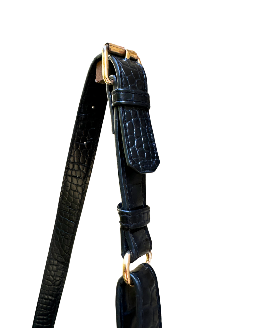 Bebe Josephine Croco Convertible Sling Belt Bag