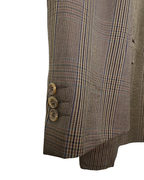 Vintage Pierre Balmain Plaid Blazer - XL