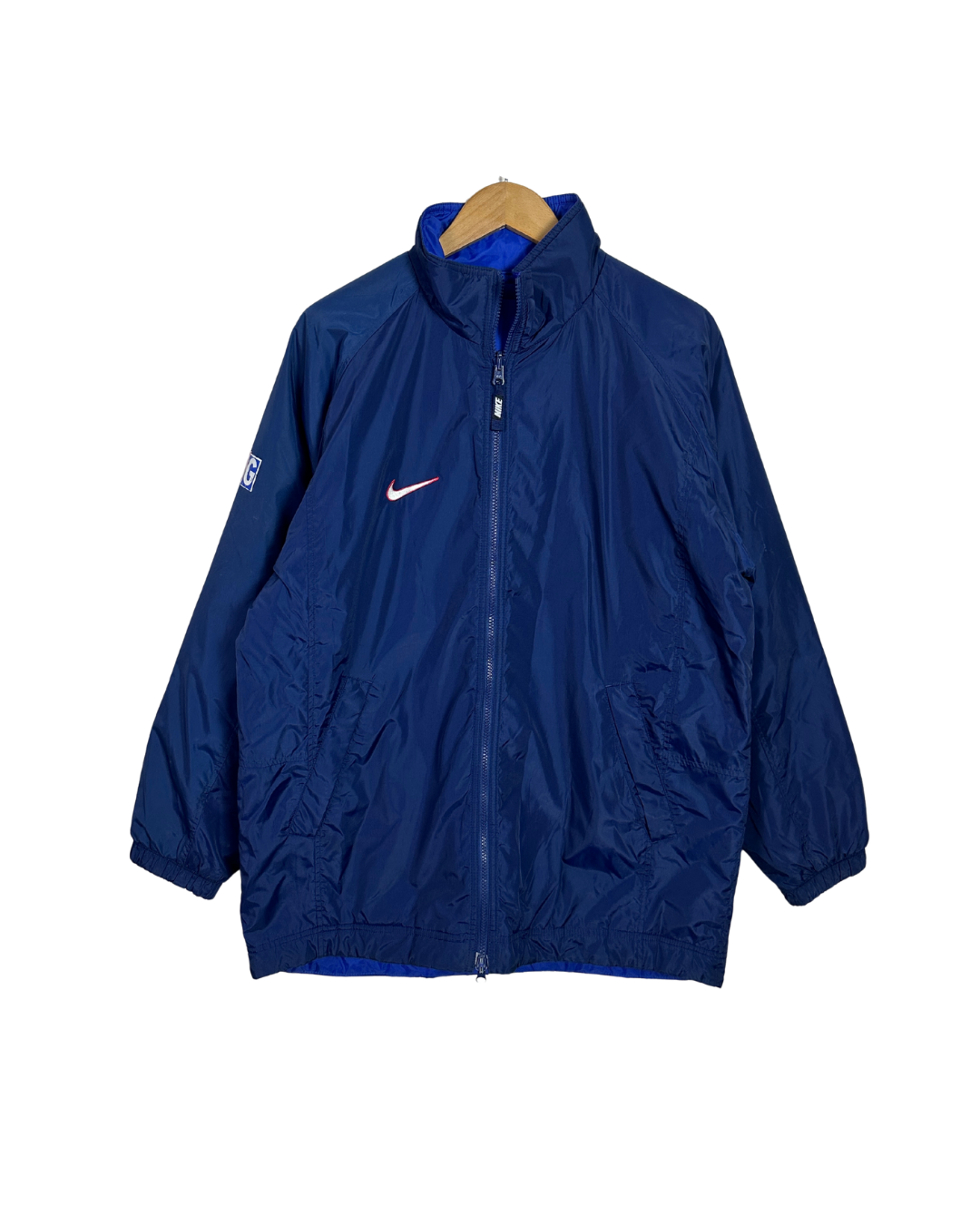 RARE Vintage 1990s Nike Paris Saint-Germain Reversible 2in1 Nike Jacket Medium