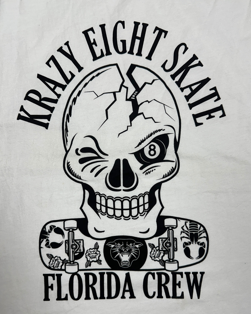 Krazy Eight Skate Tank Top Large