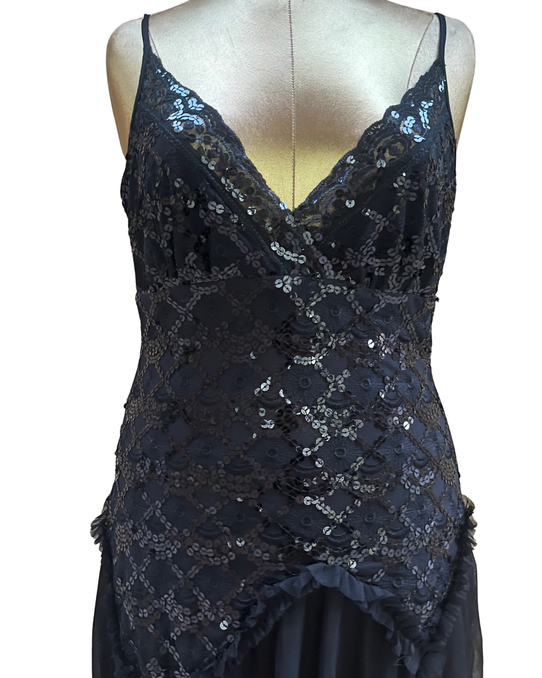 Frlendli Sequin Asymmetrical Hem Dress