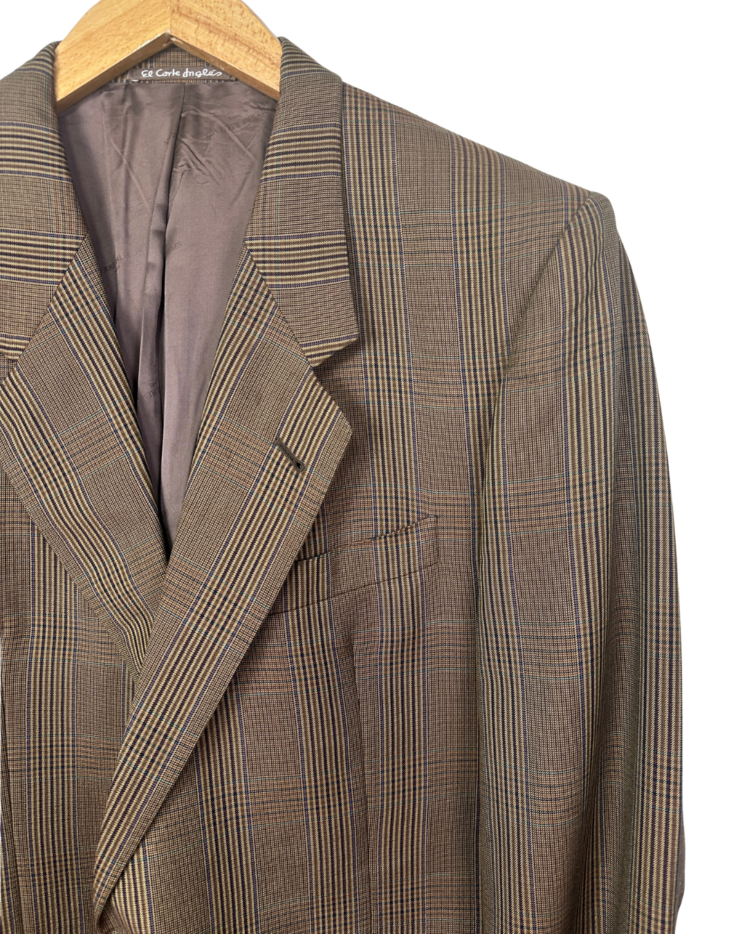 Vintage Pierre Balmain Plaid Blazer - XL