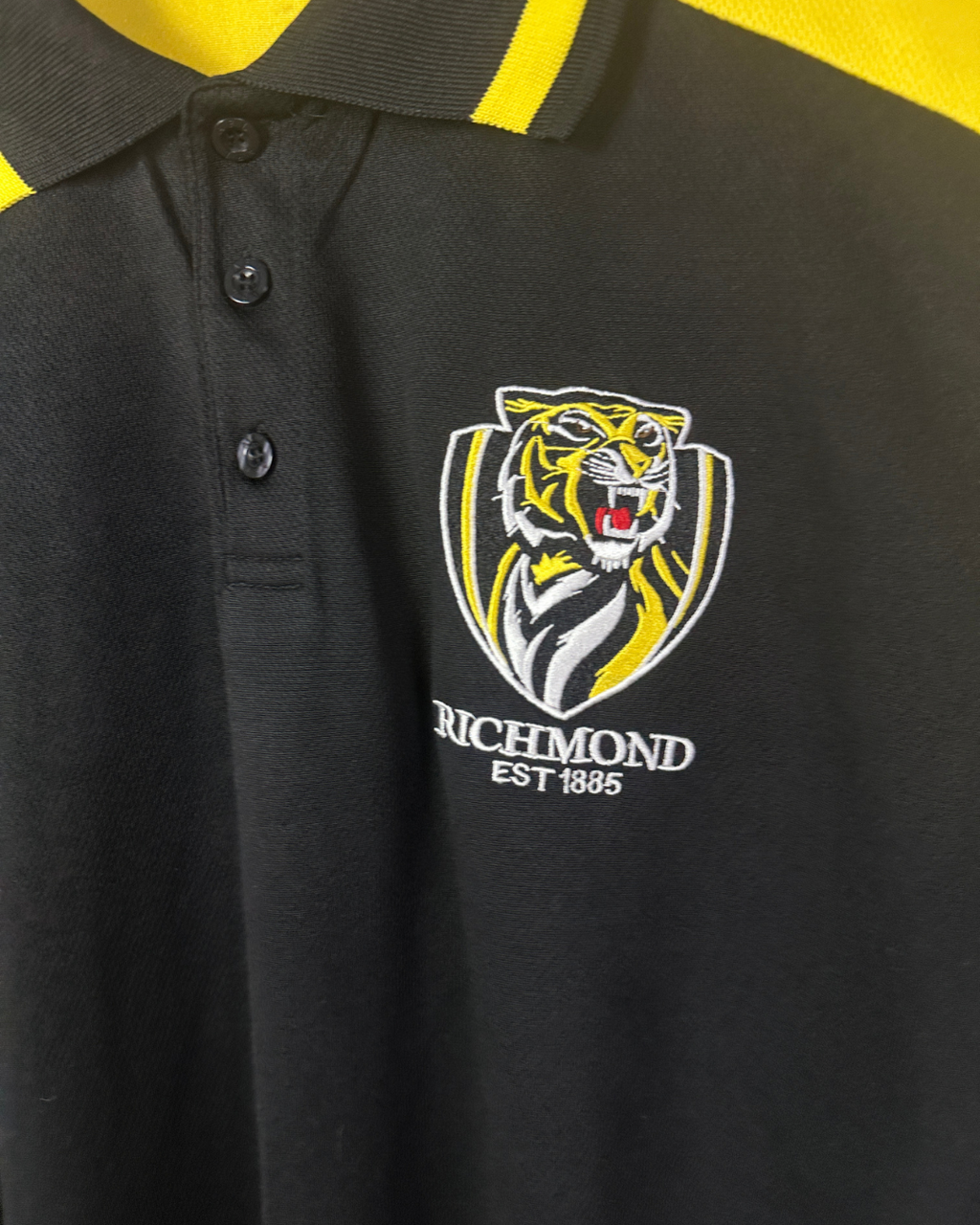 Official AFL Richmond Football Club Polo 2XL