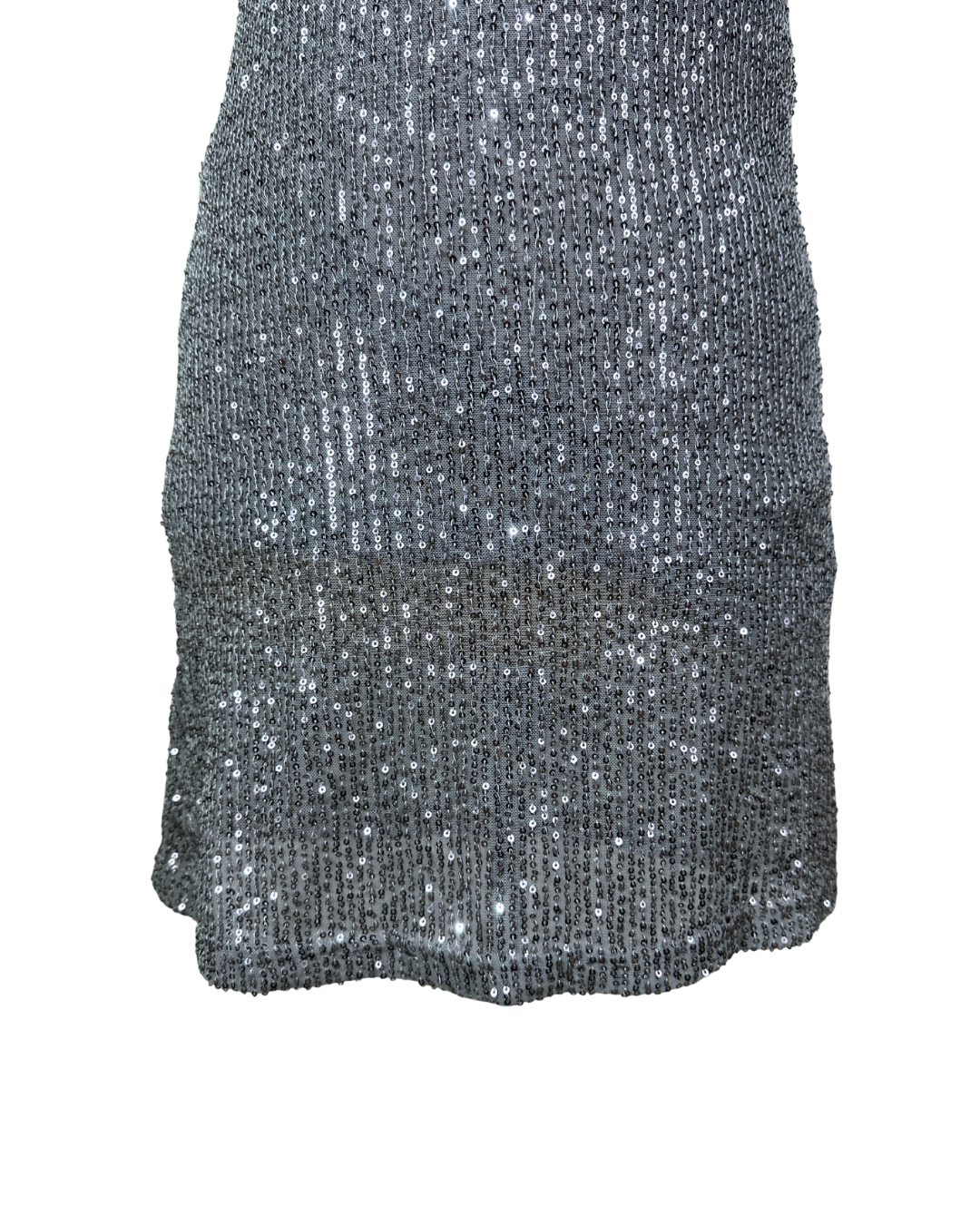 Primark Silver Sequin Slip Mini Dress - XS