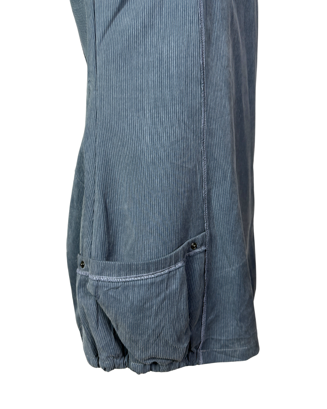 Renatto Bene Paris Corduroy Dress with Side Pockets - Medium