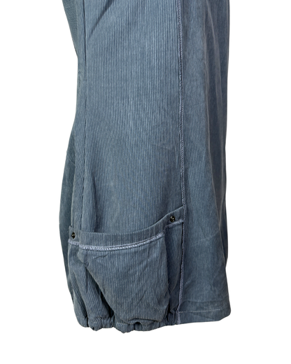 Renatto Bene Paris Corduroy Dress with Side Pockets - Medium