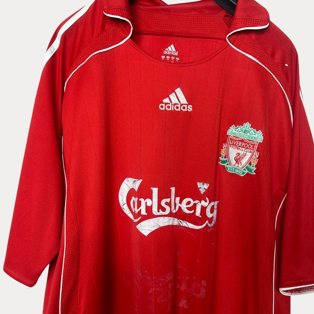 Authentic Retro 2007 Adidas Liverpool Jersey 2XL