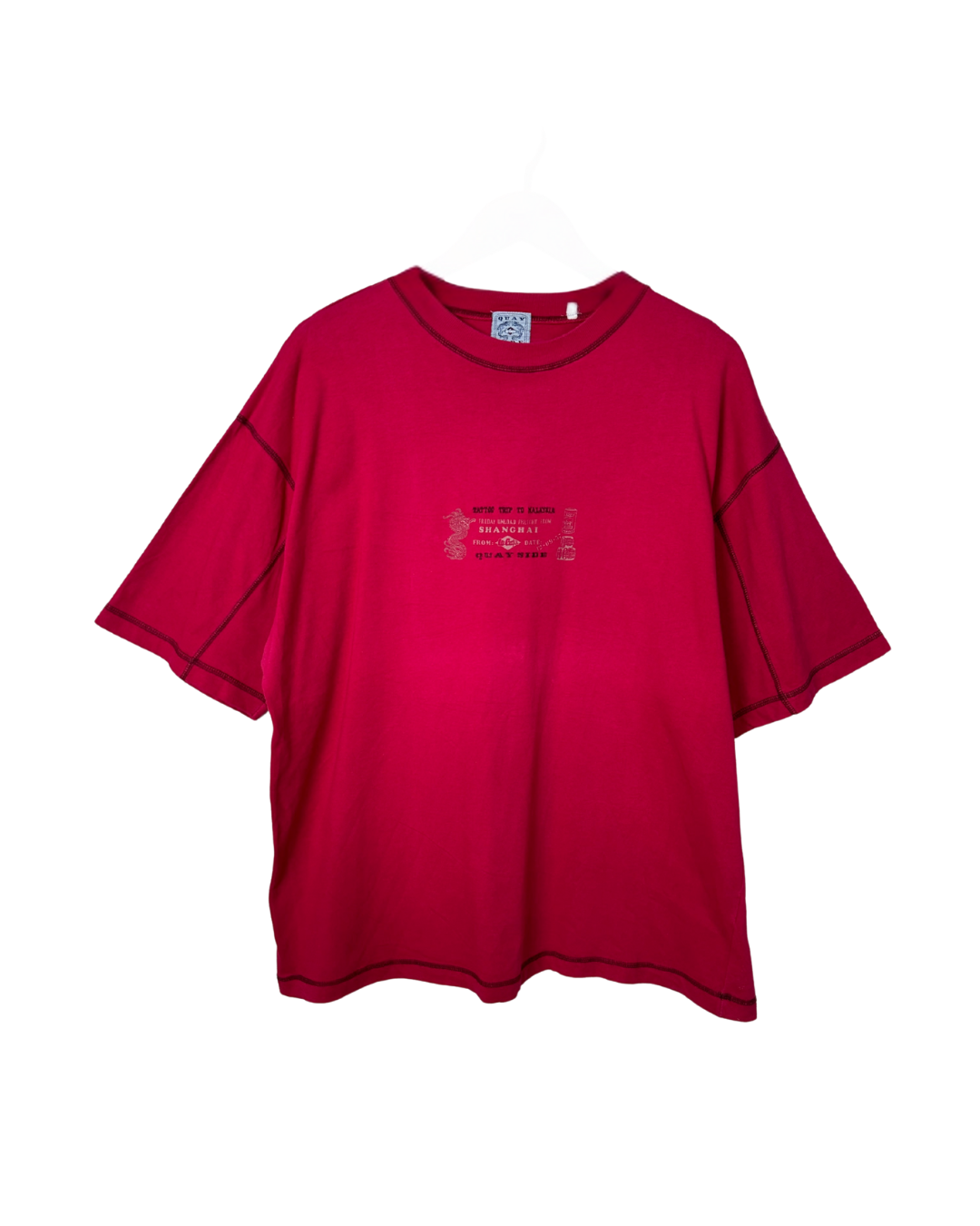 Vintage Lee Cooper Quay Side T-shirt – Shanghai Print – XL