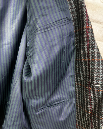 Vintage Facis Pure Virgin Woo lCheckered Blazer