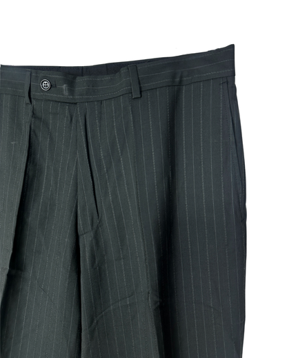 2000s Pierre Cardin Paris Pinstripe Wool Full Suit - Size 54