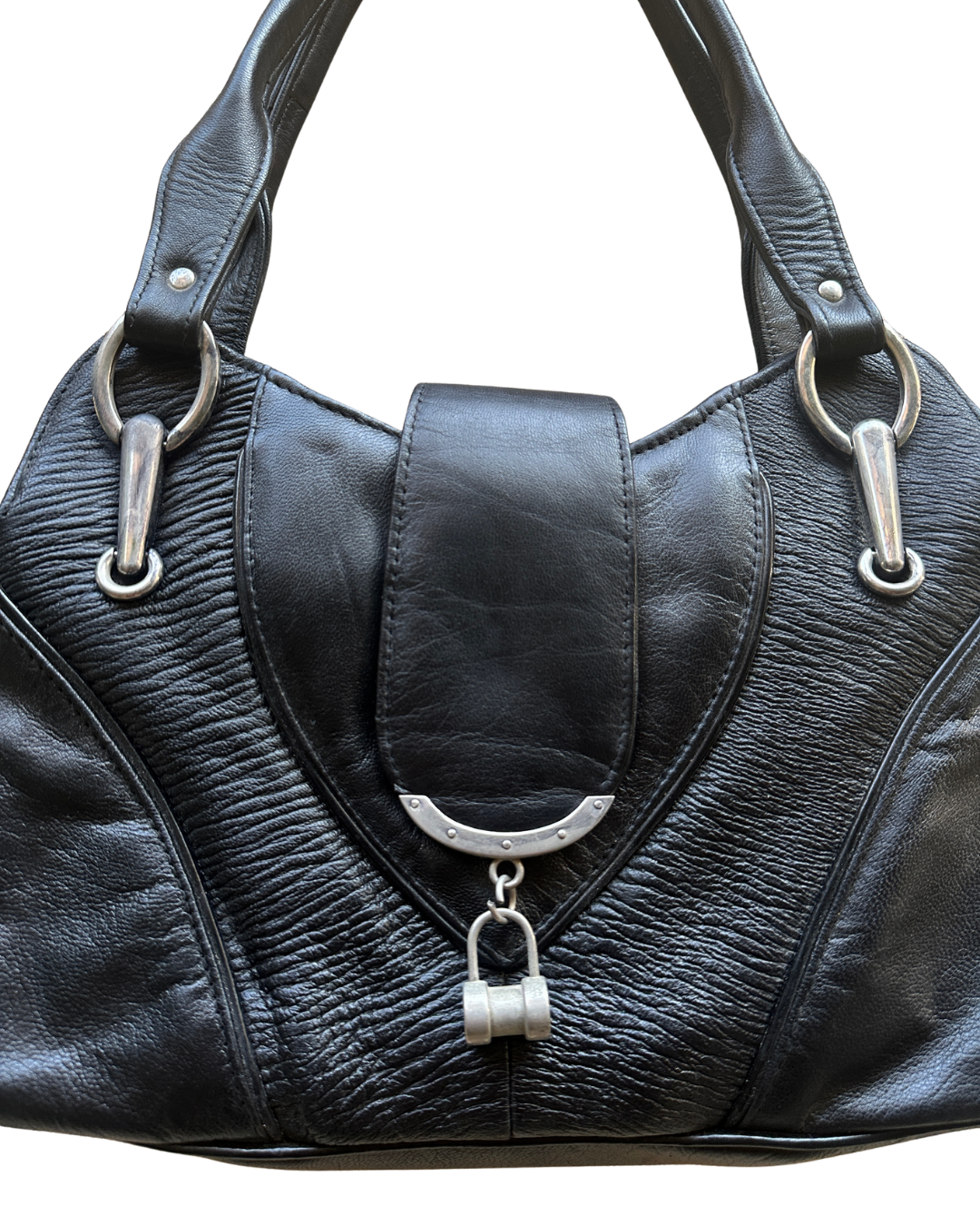 Vintage Genuine Leather Shoulder Bag