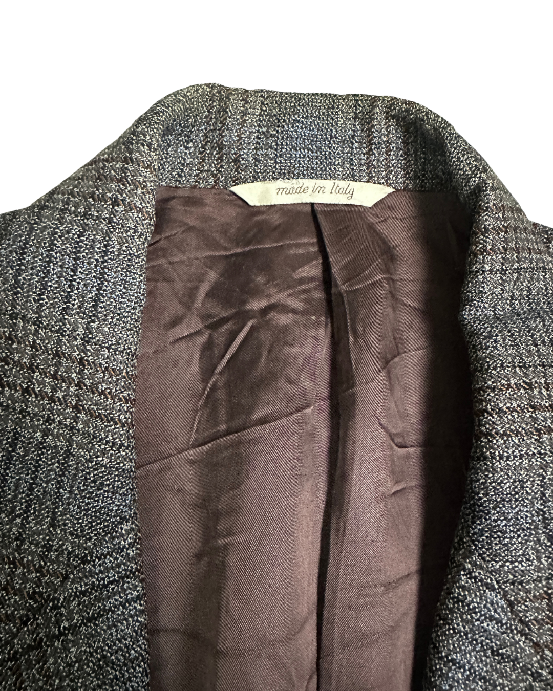 Angora Blu Pure Virgin Wool Blazer