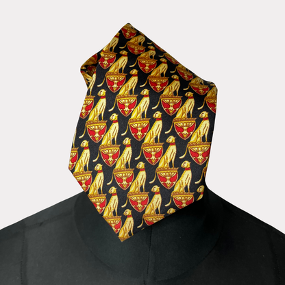 Cat Pattern 10 cm Necktie