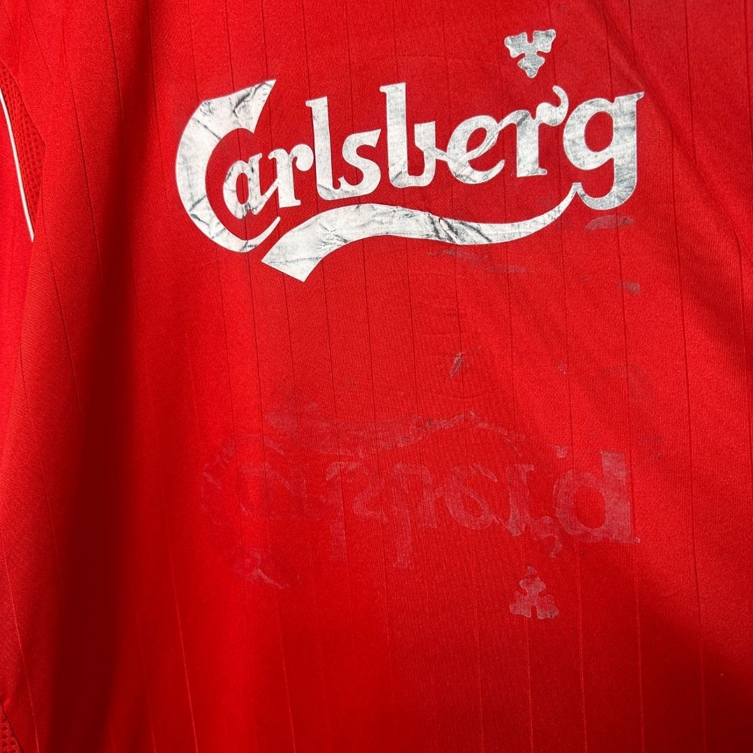 Authentic Retro 2007 Adidas Liverpool Jersey 2XL