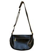 Bebe Josephine Croco Convertible Sling Belt Bag